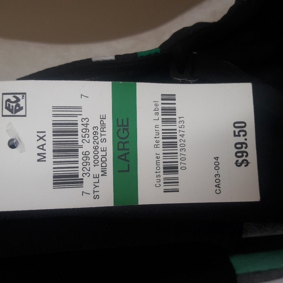 INC striped wide leg belted jumpsuit - Picture 10 of 11